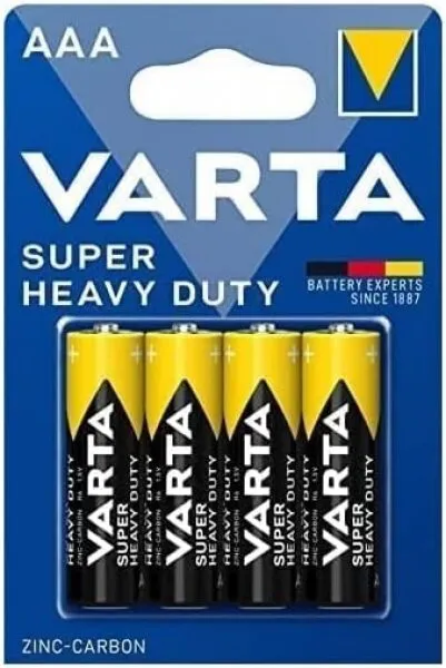Varta Superlife AAA 4'lü İnce Kalem Pil