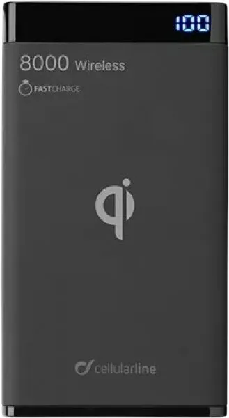 CellularLine FreePower Manta Kablosuz 8000 mAh Powerbank