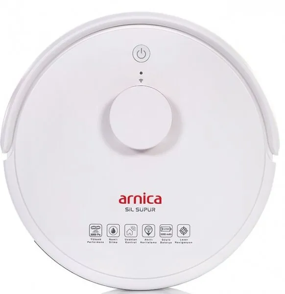 Arnica Sil Süpür (ET13350) Robot Süpürge+Mop