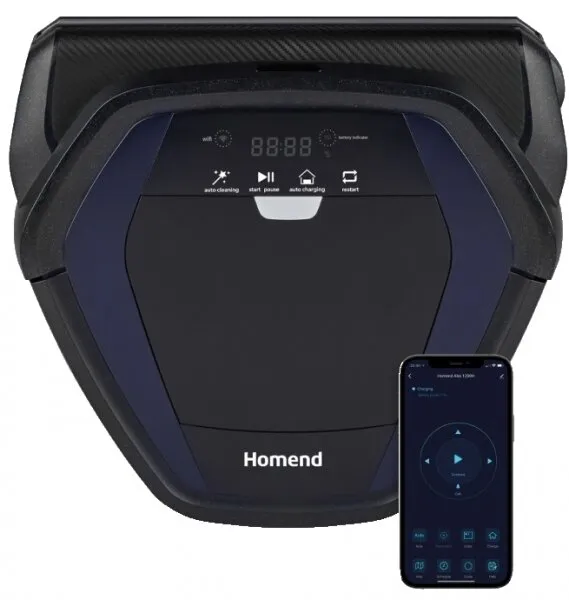 Homend Alex 1280H Robot Süpürge+Mop