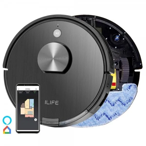ILife A10S Robot Süpürge+Mop