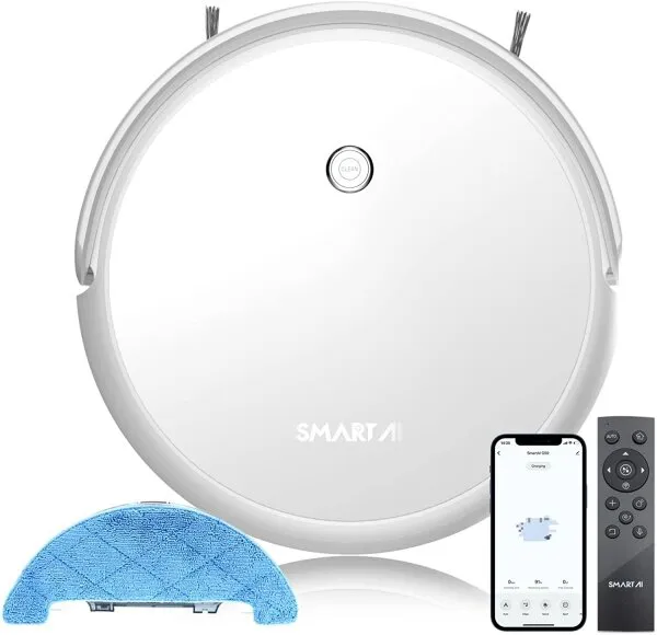 SmartAI G50 Robot Süpürge+Mop