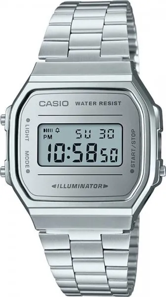 Casio A168WEM-7DF Çelik / Gri Kol Saati