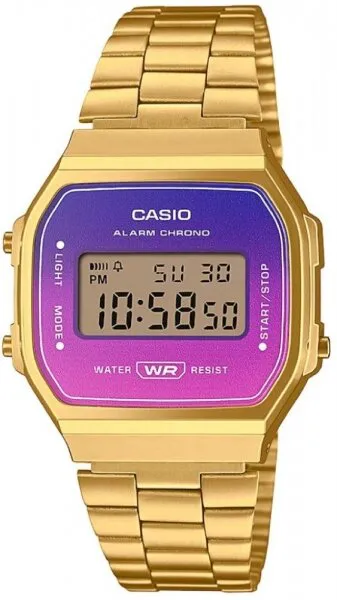 Casio A168WERG-2ADF Çelik / Altın / Pembe / Mor Kol Saati