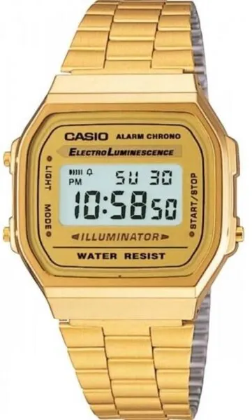 Casio A168WG-9WDF Çelik / Altın / Sarı Kol Saati