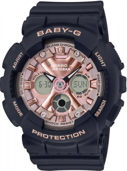 Casio Baby-G BA-130-1A4DR Silikon / Bronz Kol Saati