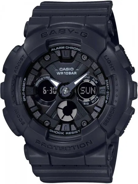 Casio Baby-G BA-130-1ADR Silikon / Siyah Kol Saati