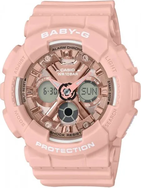 Casio Baby-G BA-130-4ADR Silikon / Bronz Kol Saati