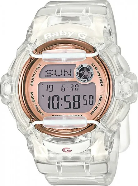 Casio Baby-G BG-169G-7BDR Silikon / Bronz / Şeffaf / Krem Kol Saati