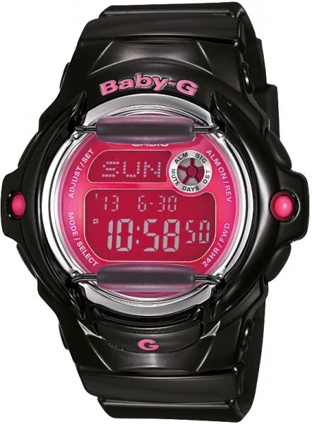 Casio Baby-G BG-169R-1BDR Silikon / Siyah / Gri Kol Saati