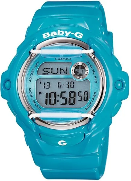 Casio Baby-G BG-169R-2BDR Silikon / Gri / Mavi Kol Saati