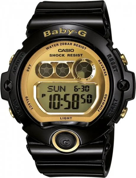 Casio Baby-G BG-6901-1DR Silikon / Siyah / Altın Kol Saati