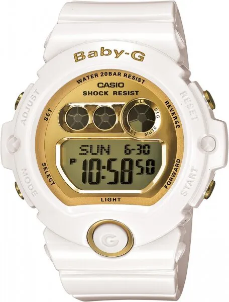 Casio Baby-G BG-6901-7DR Silikon / Beyaz / Altın Kol Saati