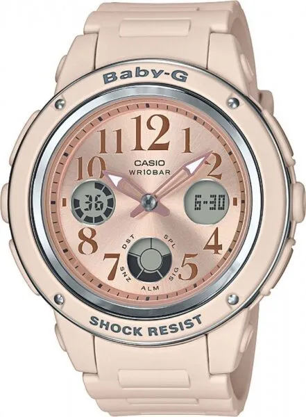 Casio Baby-G BGA-150CP-4BDR Silikon / Bronz Kol Saati