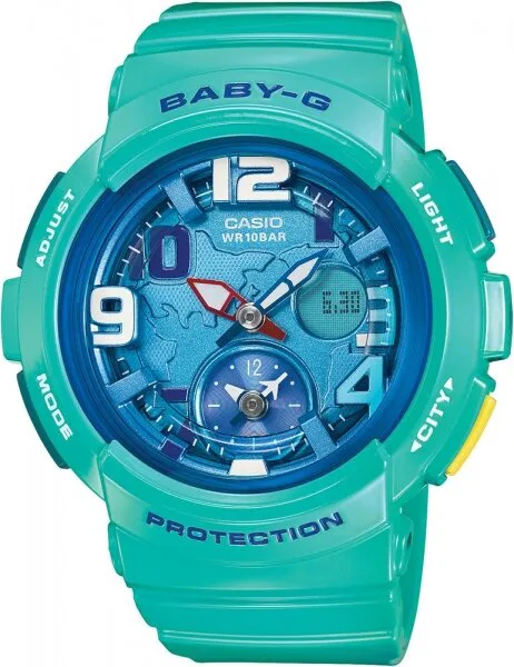 Casio Baby-G BGA-190-3BDR Silikon / Mavi Kol Saati