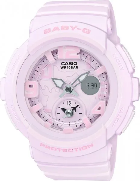 Casio Baby-G BGA-190BC-4BDR Silikon / Açık Pembe Kol Saati