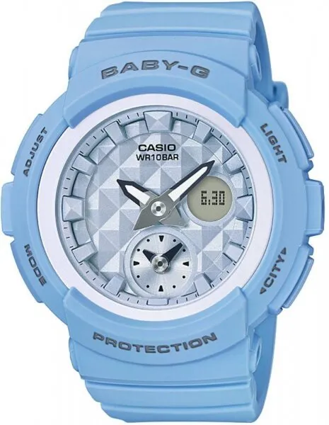 Casio Baby-G BGA-190BE-2ADR Silikon / Mavi Kol Saati