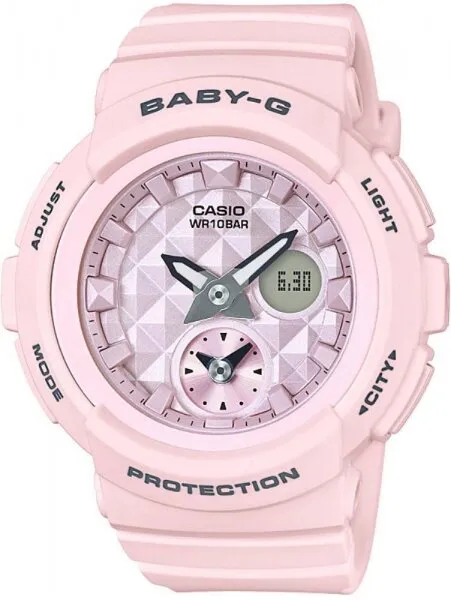 Casio Baby-G BGA-190BE-4ADR Silikon / Pembe Kol Saati