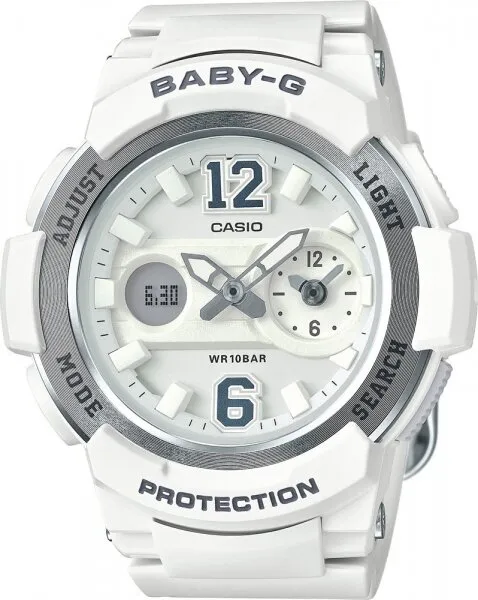 Casio Baby-G BGA-210-7B4DR Silikon / Beyaz / Gri Kol Saati