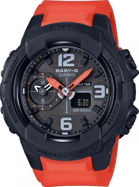 Casio Baby-G BGA-230-4BDR Silikon / Siyah Kol Saati