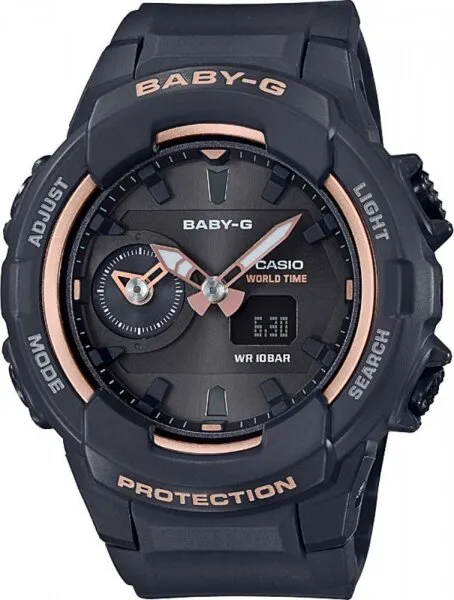 Casio Baby-G BGA-230SA-1ADR Silikon / Siyah Kol Saati