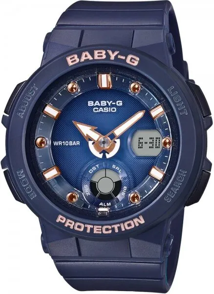 Casio Baby-G BGA-250-2A2DR Silikon / Lacivert Kol Saati