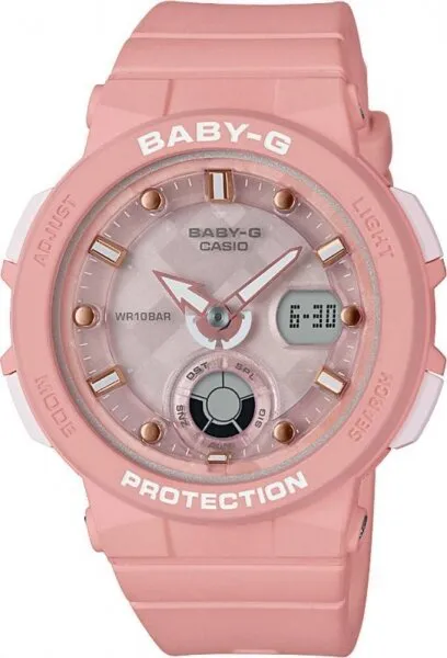 Casio Baby-G BGA-250-4ADR Silikon / Sedef Kol Saati