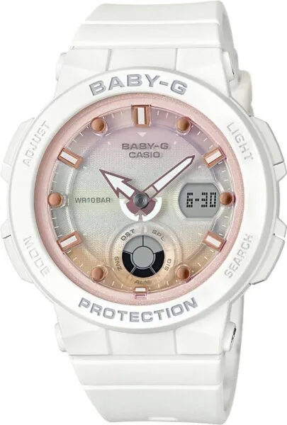 Casio Baby-G BGA-250-7A2DR Silikon / Sedef Kol Saati