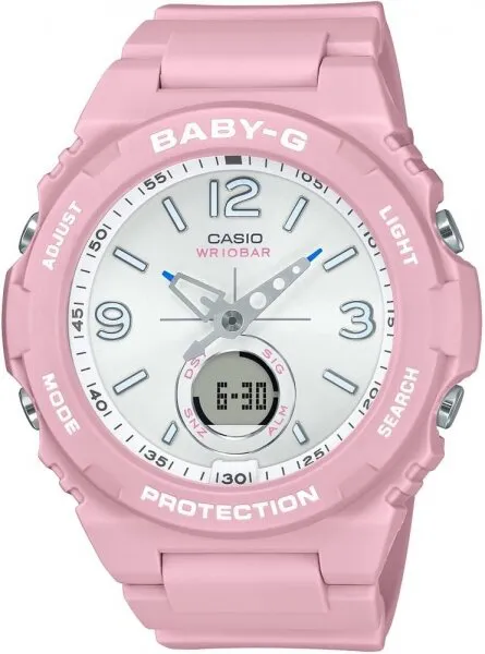 Casio Baby-G BGA-260SC-4ADR Silikon / Gri Kol Saati