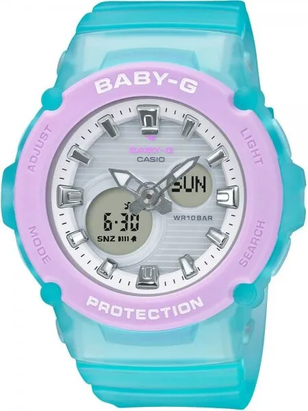 Casio Baby-G BGA-270-2ADR Silikon / Beyaz / Gri Kol Saati