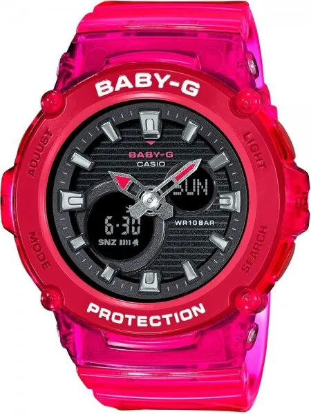 Casio Baby-G BGA-270S-4ADR Silikon / Siyah Kol Saati