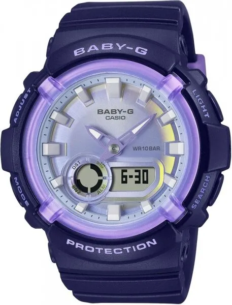 Casio Baby-G BGA-280DR-2ADR Silikon / Mavi Kol Saati