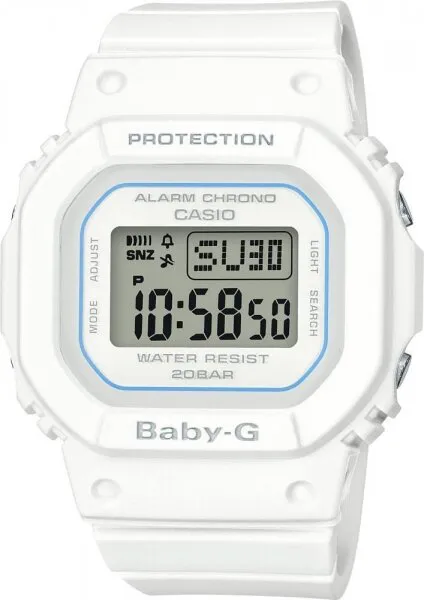 Casio Baby-G BGD-560-7DR Silikon / Beyaz / Gri Kol Saati