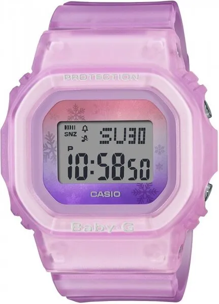 Casio Baby-G BGD-560WL-4DR Silikon / Mor Kol Saati