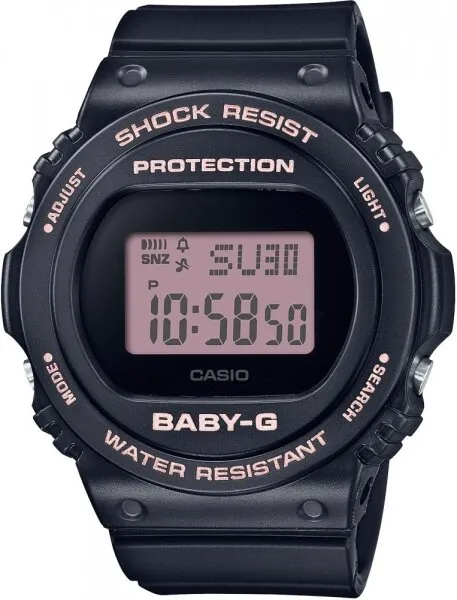 Casio Baby-G BGD-570-1BDR Silikon / Siyah Kol Saati