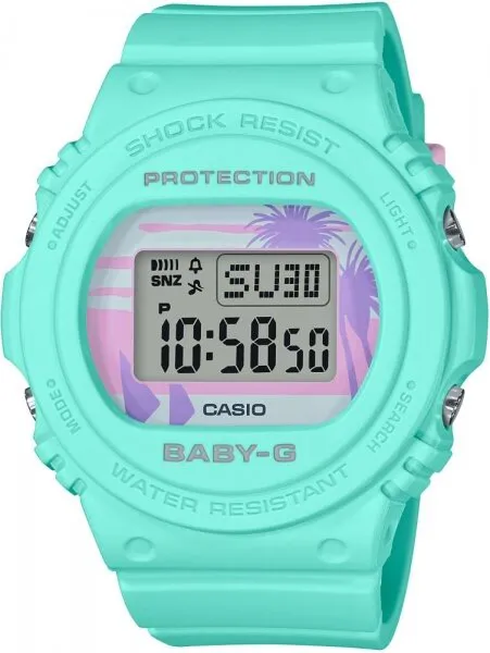 Casio Baby-G BGD-570BC-3DR Silikon / Yeşil Kol Saati