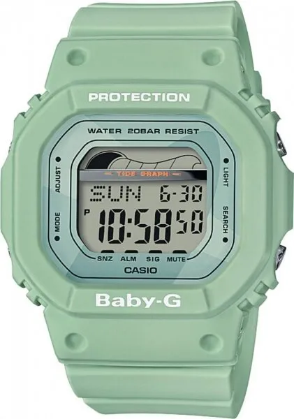 Casio Baby-G BLX-560-3DR Silikon / Yeşil Kol Saati