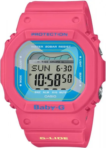 Casio Baby-G BLX-560VH-4DR Silikon / Mavi / Kırmızı Kol Saati