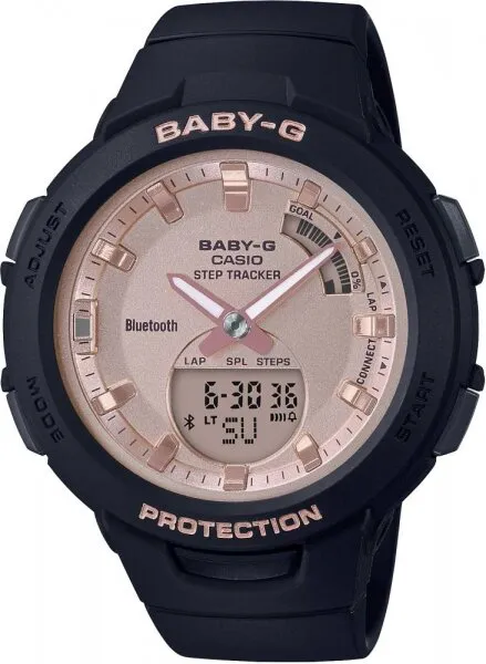 Casio Baby-G BSA-B100MF-1ADR Silikon / Pembe Kol Saati