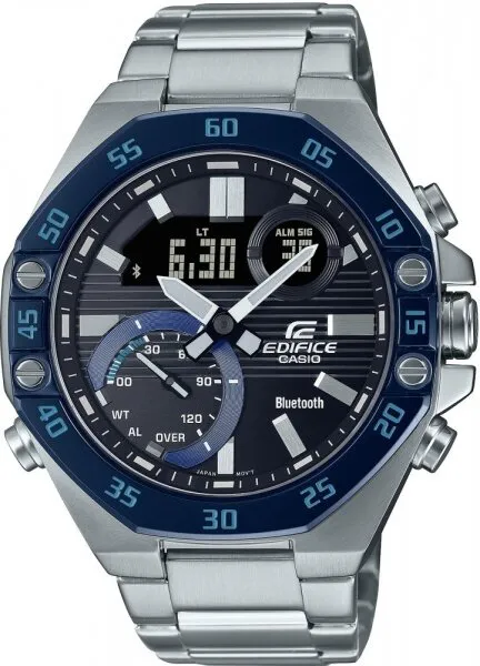 Casio Edifice ECB-10DB-1BDF Gri / Lacivert Kol Saati