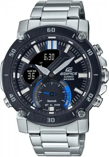 Casio Edifice ECB-20DB-1ADF Siyah / Mavi Kol Saati