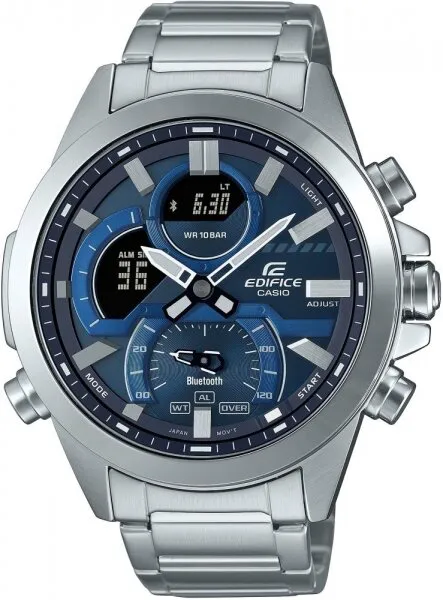 Casio Edifice ECB-30D-2ADF Gri / Lacivert Kol Saati