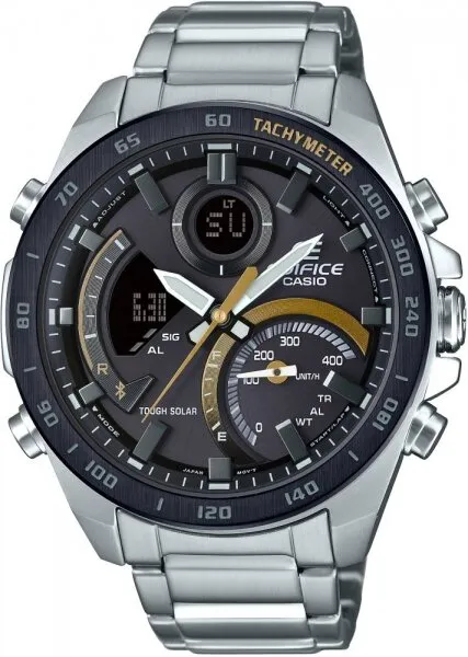 Casio Edifice ECB-900DB-1CDR Siyah / Gri Kol Saati