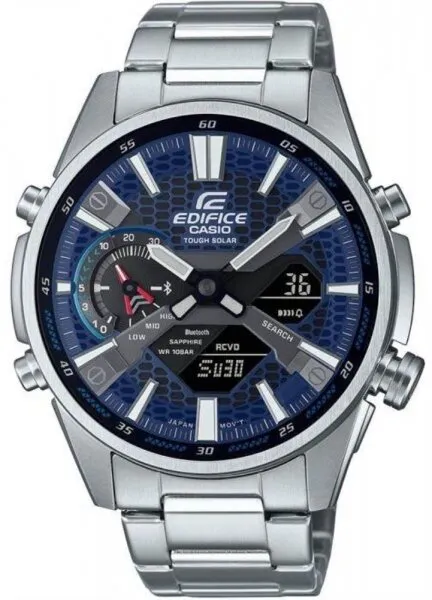 Casio Edifice ECB-S100D-2ADF Siyah / Lacivert Kol Saati