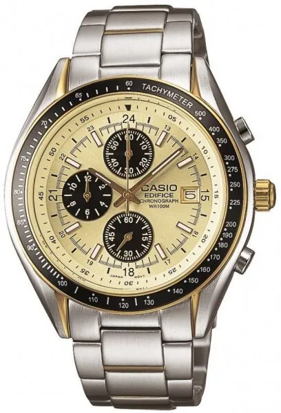 Casio Edifice EF-503SG-9AVUDF Siyah / Altın Kol Saati