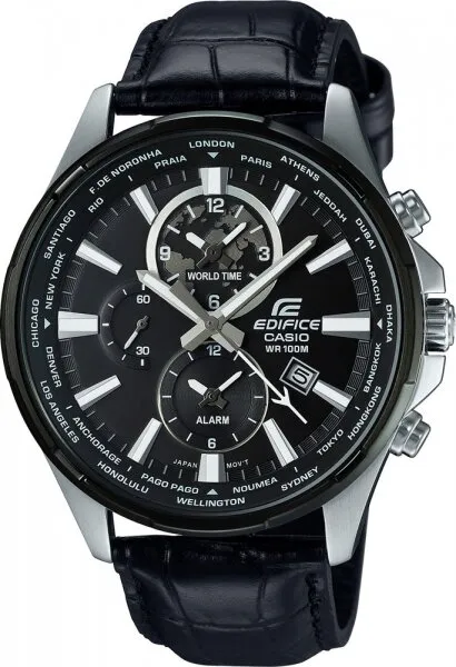 Casio Edifice EFR-304BL-1AVUDF Siyah Kol Saati