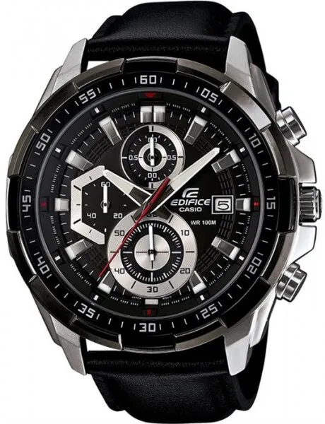 Casio Edifice EFR-539L-1AVUDF Siyah / Gri Kol Saati