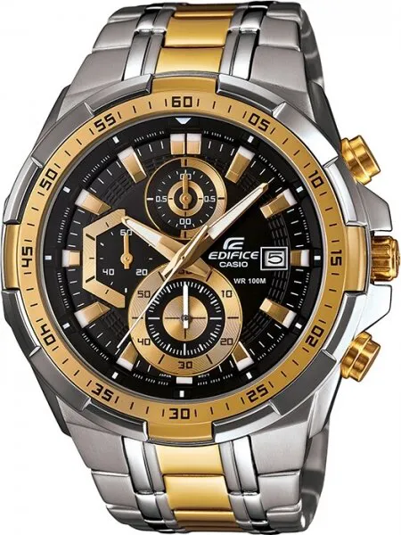 Casio Edifice EFR-539SG-1AVUDF Altın / Gri Kol Saati