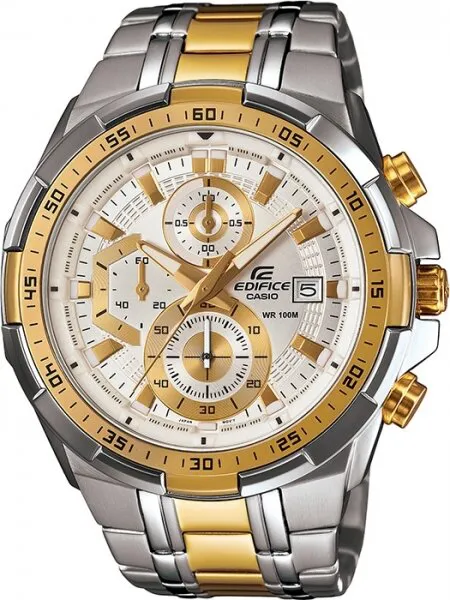 Casio Edifice EFR-539SG-7AVUDF Altın / Gri Kol Saati