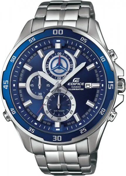 Casio Edifice EFR-547D-2AVUDF Gri / Lacivert Kol Saati